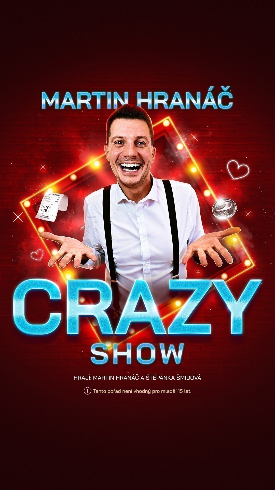 Plakát – Martin Hranáč - CRAZY SHOW