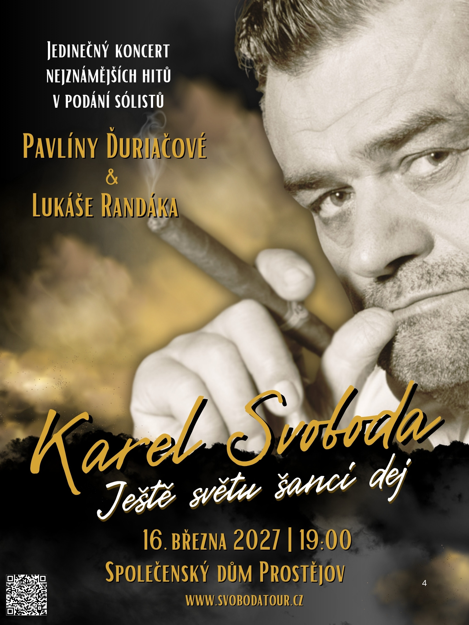 Plakát – Karel Svoboda Ještě světu šanci dej