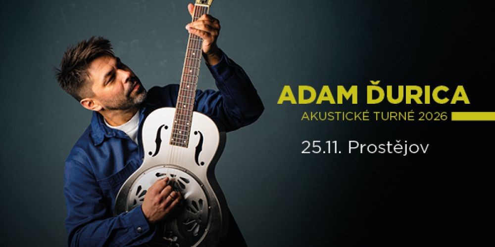 Plakát – ADAM ĎURICA - akustické tour
